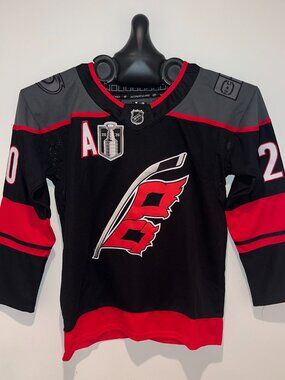 Sebastian Aho Carolina Hurricanes 2026 Stanley Cup Final Jersey Black